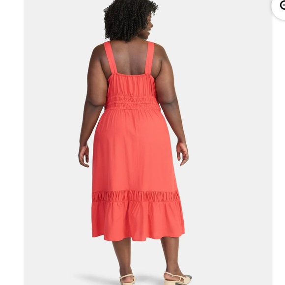 Time and Tru Women’s Ruby Light Midi Dress Size 2X NWT - Picture 5 of 7